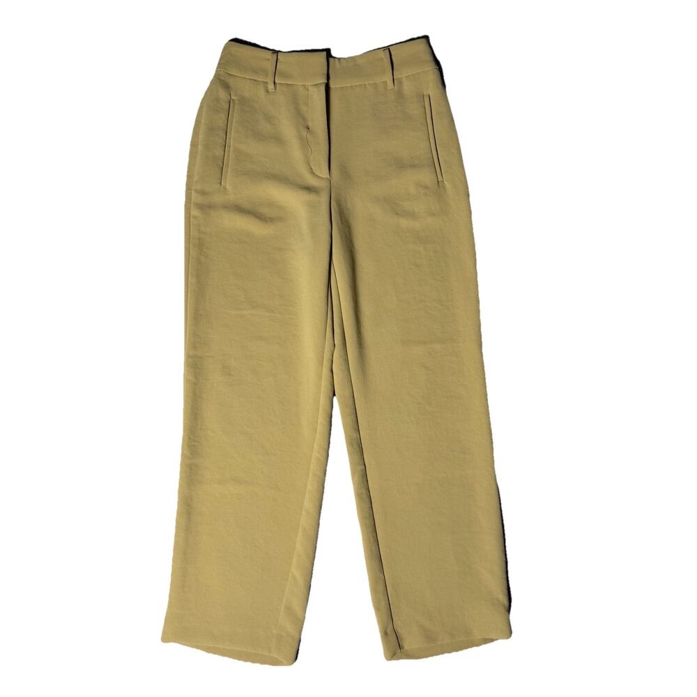 Aritzia Wilfred Womens Trouser Pants Sz 6 Beige Taupe 29 x 27 Office Workwear